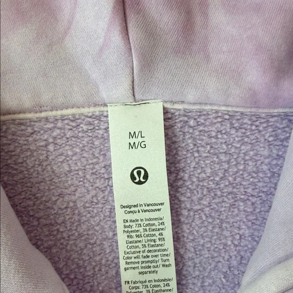 Lululemon Athletica Cropped Half Zip Scuba - Picture 3 of 4